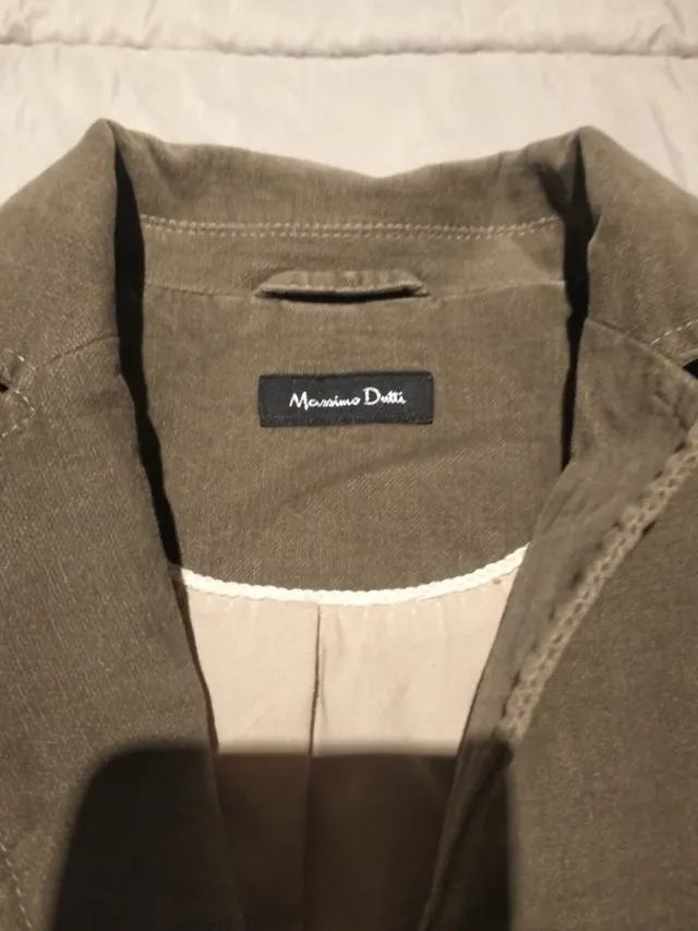 Chaqueta Massimo Dutti Verde Oliva