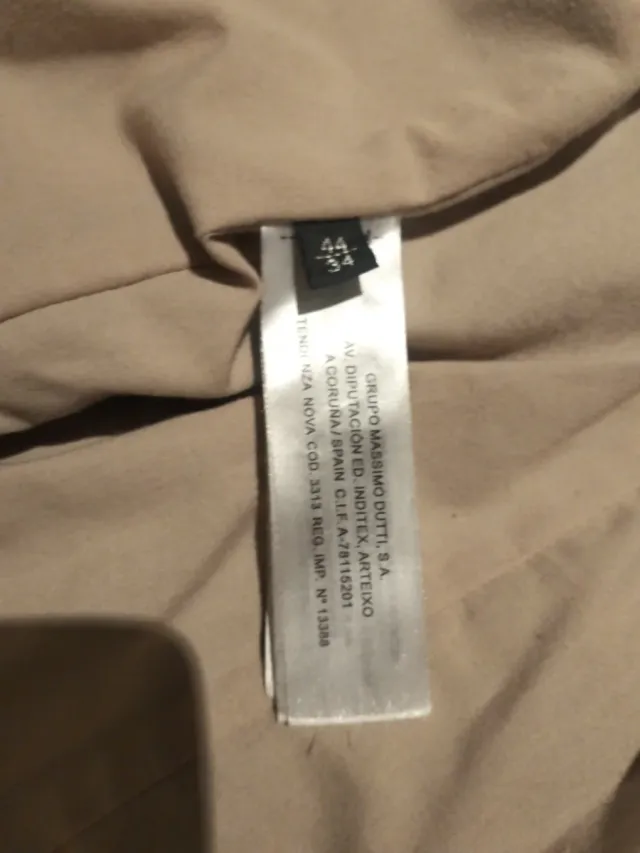 Chaqueta Massimo Dutti Verde Oliva