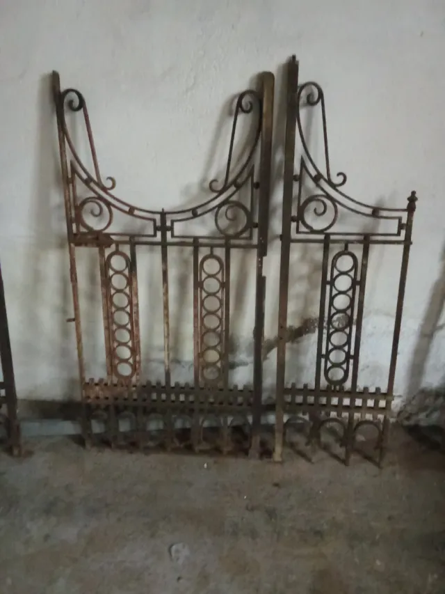 Rejas antiguas de hierro forjado