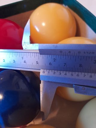 Palle da biliardo Aramith diam. 61,5 mm