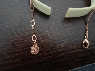 Pulsera Swarovski Baño Oro Rosa