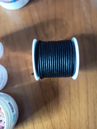 Lote abalorios y enganches