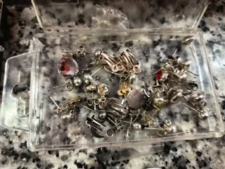 Lote abalorios y enganches