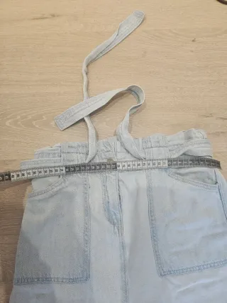 Falda vaquera mujer tiro alto