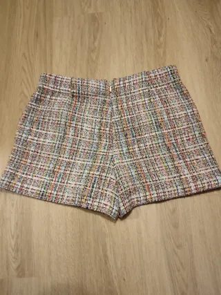 Falda pantalón Zara multicolor