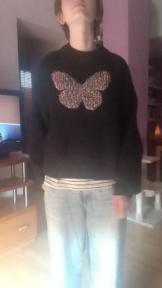 Precioso jersey Desigual negro