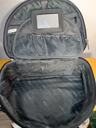 Maletín MAK'S azul y plateado