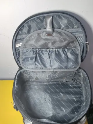 Maletín MAK'S azul y plateado