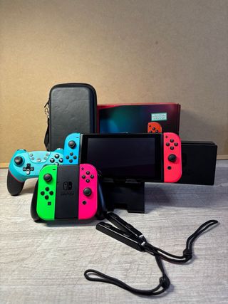 Pack Nintendo Switch 4 mandos