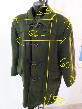 Montgomery Cacharel Verde Lana Kashmir