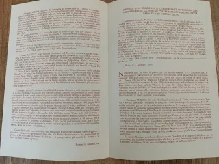 Bollettini illustrativi ottobre e novembre 1966