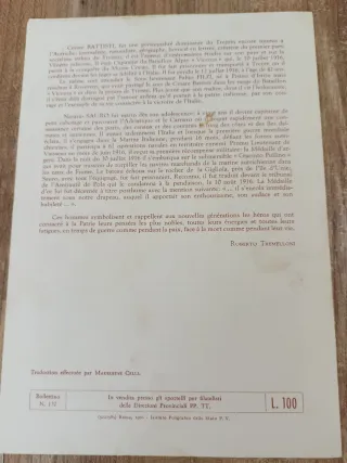 Bollettini illustrativi ottobre e novembre 1966