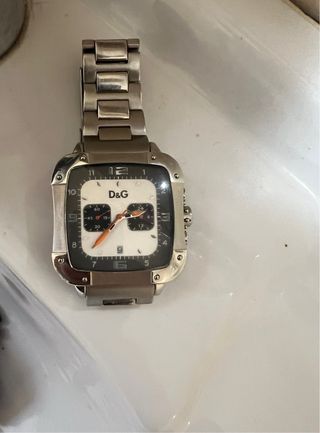 Reloj D&G Cuadrado Acero