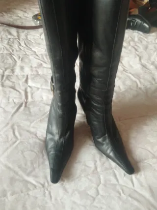 Stivali donna Gianni Versace neri