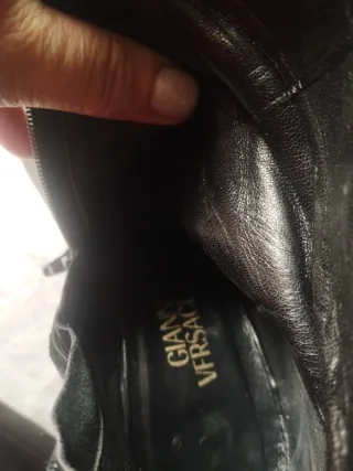 Stivali donna Gianni Versace neri