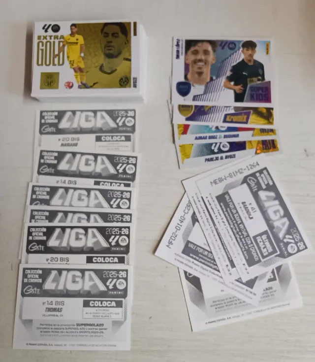 Lote 3 : Cromos Liga Este 2025-26 Panini