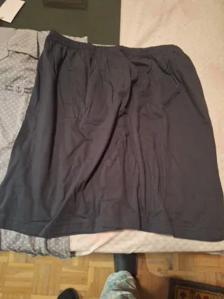 Pijama verano Hombre W XXL Anclas Gris