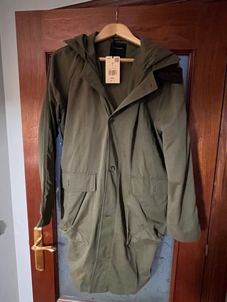 Trench Scalpers Premium Soft Verde Talla M