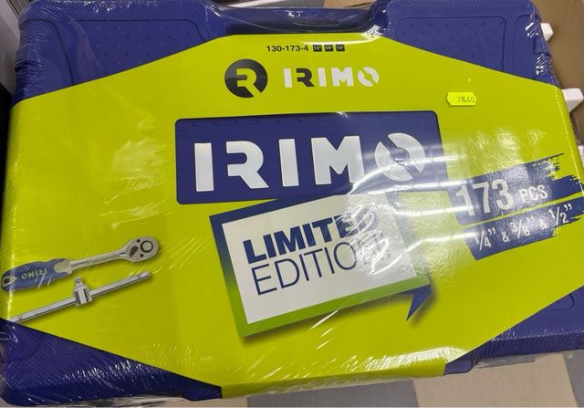 Juego Carracas y Llaves Irimo 173 Piezas