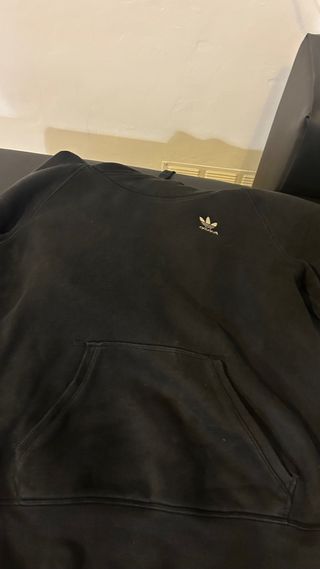 Sudadera Adidas Negra con Logo