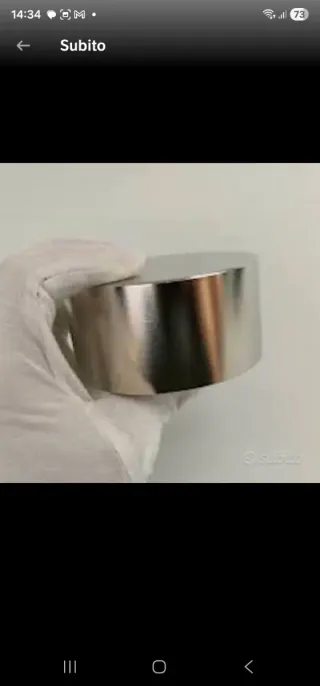 Magneti Neodimio N52 Potenza Elevata