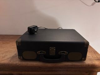 Giradischi Retrolife nero e oro