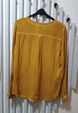 Blusa Pilar Prieto Mostaza Talla S