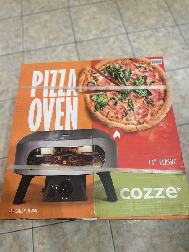 Forno Pizza a Gas Cozze 13” 30mbar Acciaio Inox