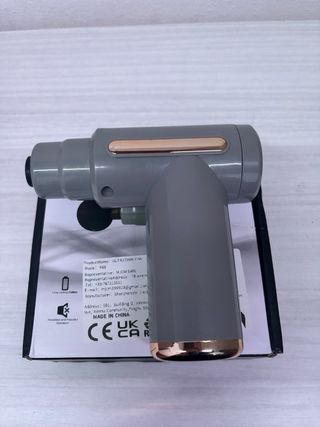 Pistola massaggiante professionale grigia