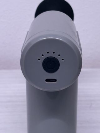 Pistola massaggiante professionale grigia