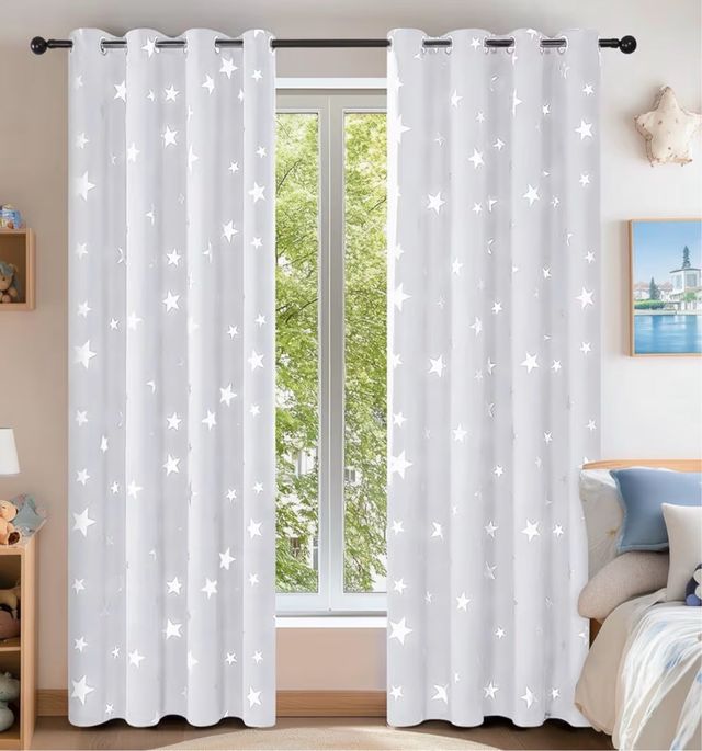 Cortinas con estrellas