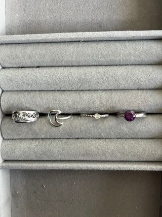 Anillos de Plata. Talla 12.