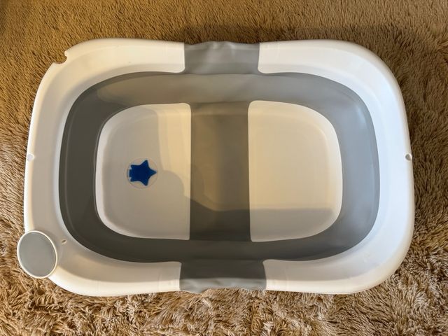 Bañera Plegable Bebé con Cojín Estrella