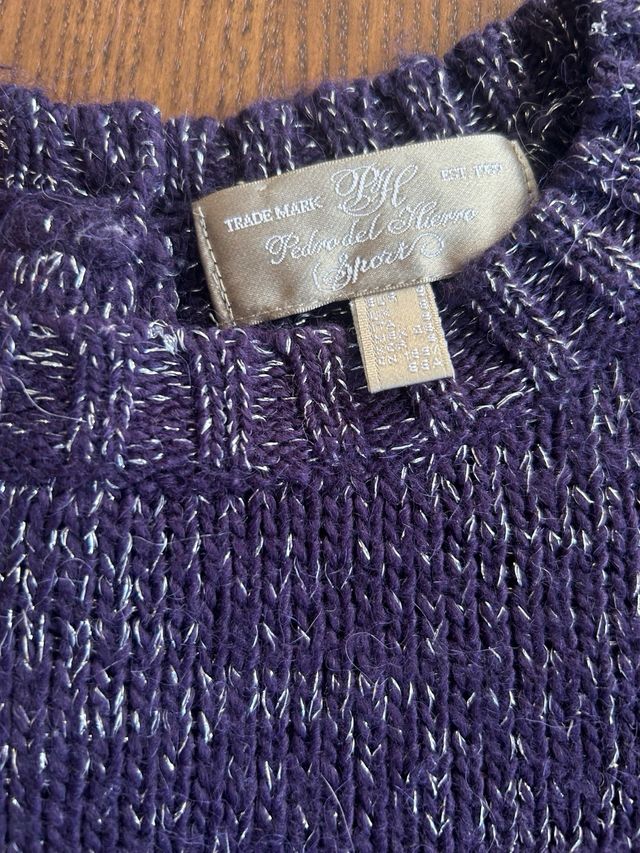 Jersey Pedro del Hierro Morado y Plateado