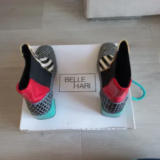 Botines Belle Hari Piel Talla 38