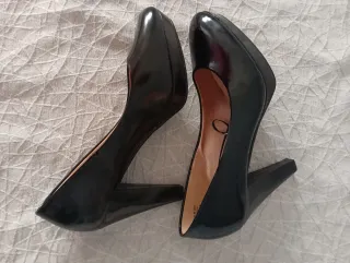 Zapatos de salón charol H&M negros
