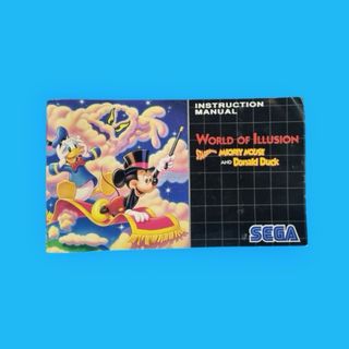 World of Illusion: Mickey Mouse per Mega Drive - Gioco in buono stato