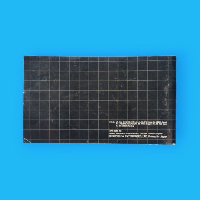 World of Illusion: Mickey Mouse per Mega Drive - Gioco in buono stato