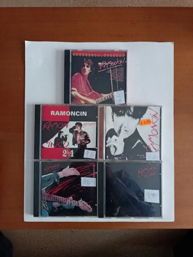 Lote 5 CDs Ramoncín