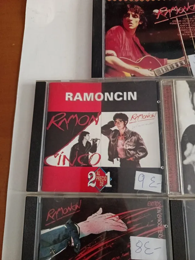 Lote 5 CDs Ramoncín