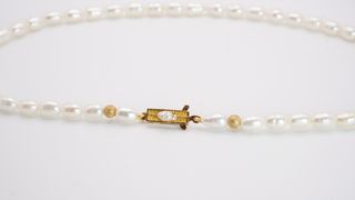 Parure perle oro giallo 18 kt