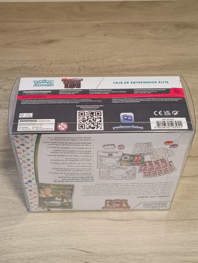Caja Entrenador Élite ESP Pokémon 151