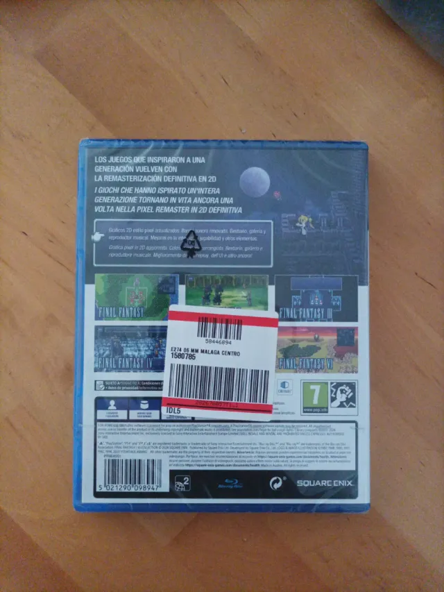 Final Fantasy I-VI Anniversary Edition PS4