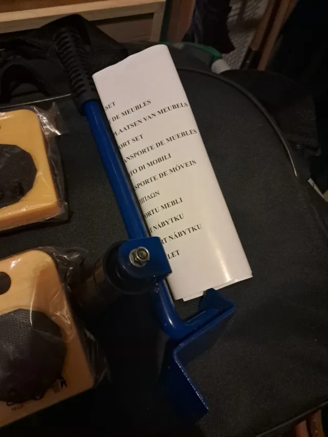 Kit 5 piezas para mover muebles Powerfix