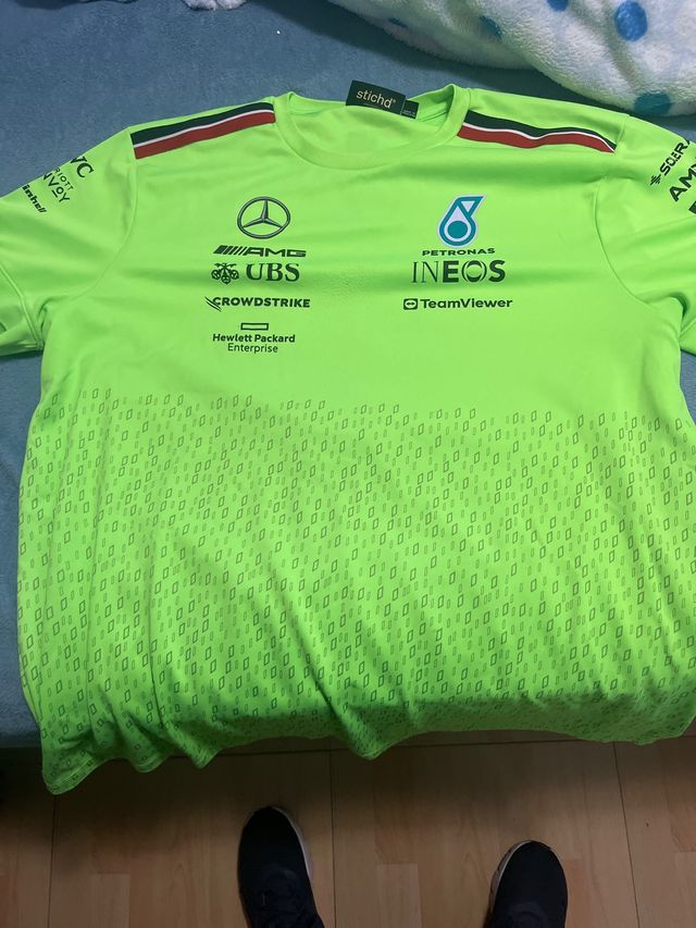 Camiseta F1 Mercedes AMG Petronas Talla 2XL