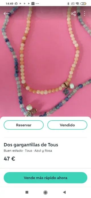 Dos Gargantillas Tous camille