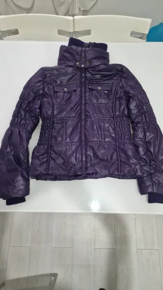 Giubbotto donna viola taglia M