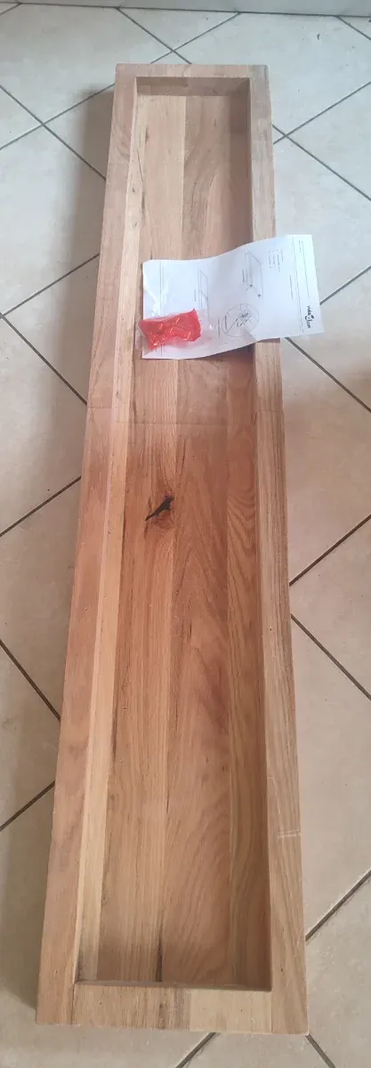 Mensola rovere massello