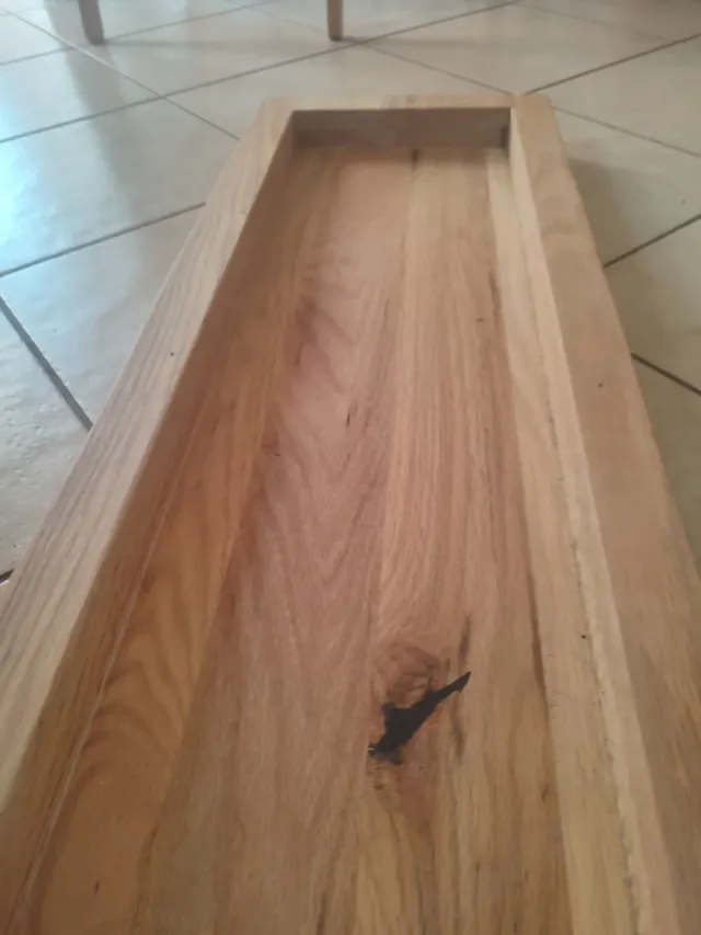 Mensola rovere massello