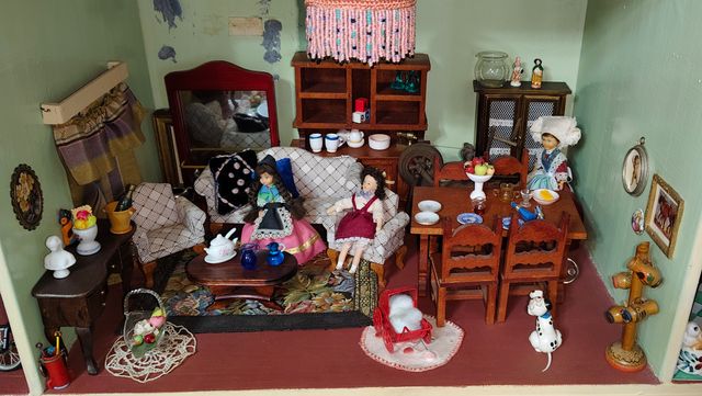 Miniaturas casa de muñecas.